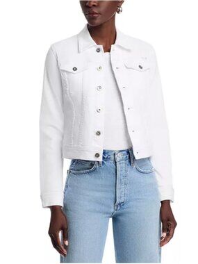 AG / Adriano Goldschmied Robyn White Jean Jacket - Size M - NWT